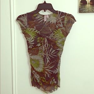 Sweat Pea Ruched Top